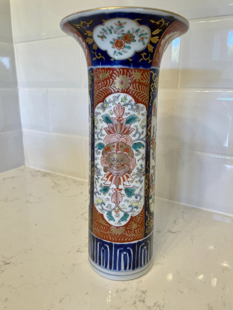 Quality Antique Early 20th Century Imari Vase - Image 3